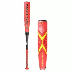 Easton Ghost X Evolution -10 USA Baseball Bat: YBB19GXE10 Black, Red