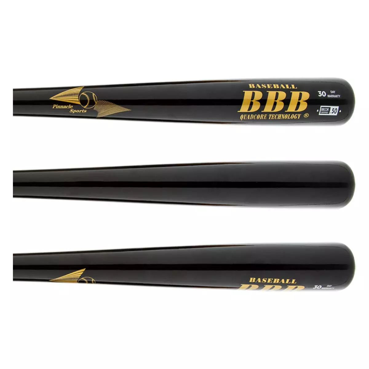 BamBooBat Bamboo Wood Baseball Bat: HGBB30D Brown/Black Adult Black, Brown 5 BamBooBat Bamboo Wood Baseball Bat: HGBB30D Brown/Black Adult Black, Brown - Image 3