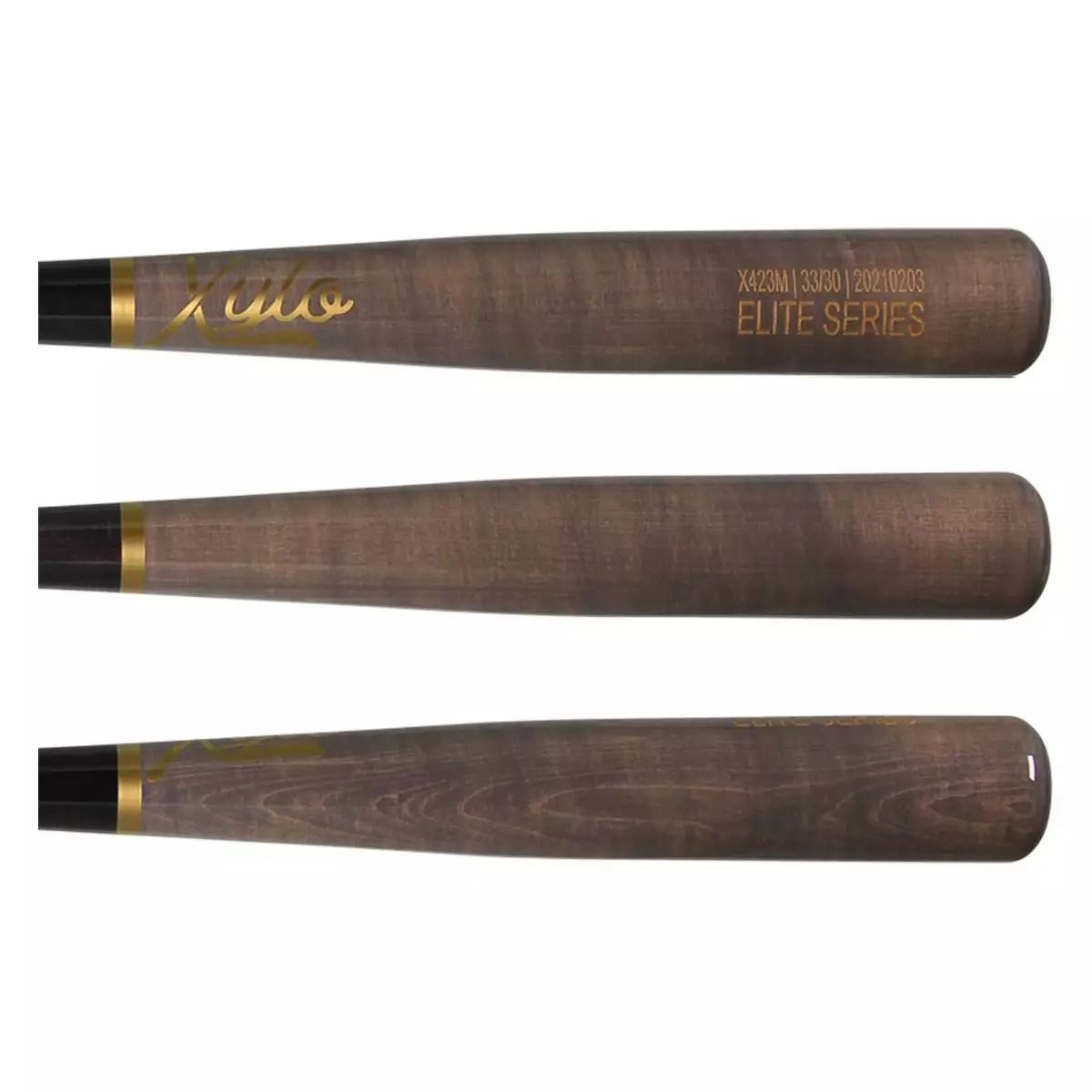 Xylo Bats Xylo Elite Series Maple Wood Baseball Bat: X423GB Black, Grey 4 Xylo Bats Xylo Elite Series Maple Wood Baseball Bat: X423GB Black, Grey - Image 2