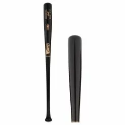 Brett Bros. Maple/Ash Wood Baseball Bat: ST271 Adult Black, Gold