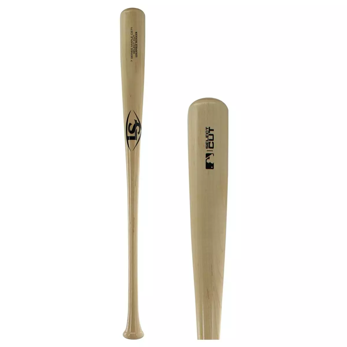 Louisville Slugger Select Cut C271 Series 7 Maple Wood Baseball Bat: WTLW7M271A20 Natural 9 Louisville Slugger Select Cut C271 Series 7 Maple Wood Baseball Bat: WTLW7M271A20 Natural - Image 7
