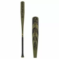 BaseBallBat Sales Shop 15 Stinger Bat Co 2022 Stinger Missile 2 BBCOR Baseball Bat: BBMSLE23 Black, Gold, Green