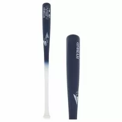 BamBooBat Bamboo/Maple Composite Wood BBCOR Baseball Bat: 243HWBN White, Navy