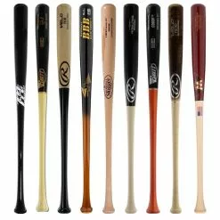 JustBats Pick Your Pack - Adult Wood 2-Pack - Gold Brown, Black, Grey, Natural, Gold, Blue, Red, Maroon, White, Navy, Green -BaseBallBat Sales Shop 629d 11 21 33469 9 pack 22 l