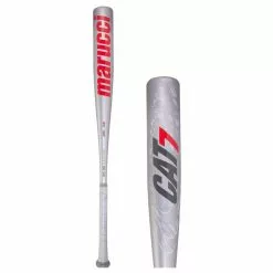 Marucci CAT7 Silver BBCOR Baseball Bat: MCBC72S Silver