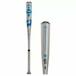 2022 DeMarini The Goods ONE -10 USA Baseball Bat: WTDXUO222 Blue, Silver