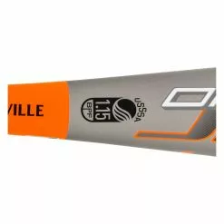Louisville Slugger Omaha -10 Junior Big Barrel Baseball Bat: WTLSLO5J1020 Grey, Orange -BaseBallBat Sales Shop 64f1 12 21 louisville slugger omaha 10 junior big barrel baseball bat wtlslo5j1020 31778 4 l