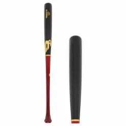 B45 Premium Abraham Toro Birch Wood Baseball Bat: AT13S Black, Gold, Red
