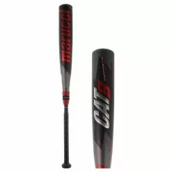 Marucci CAT9 Composite -8 USSSA Baseball Bat: MSBCCP98 Black, Grey, Red