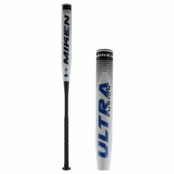Miken Ultra Fusion 12" Johnny Bailey Maxload Senior Slow Pitch Softball Bat: MFN2MS Black, Blue, White