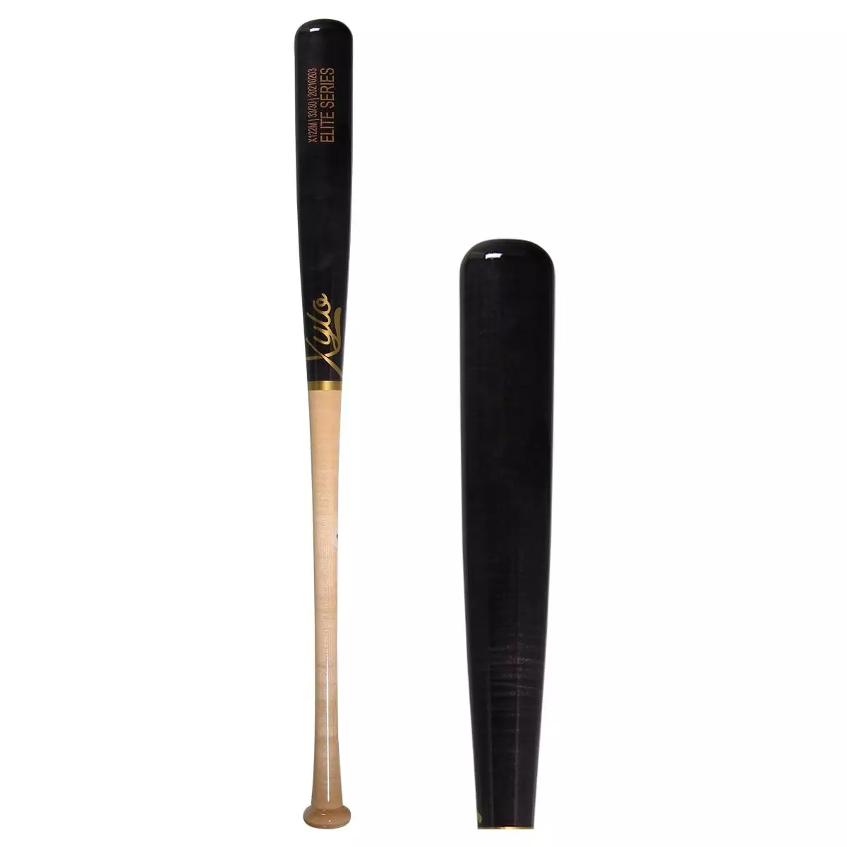 Xylo Bats Xylo Elite Series Maple Wood Baseball Bat: X122BN Black, Natural 3 Xylo Bats Xylo Elite Series Maple Wood Baseball Bat: X122BN Black, Natural