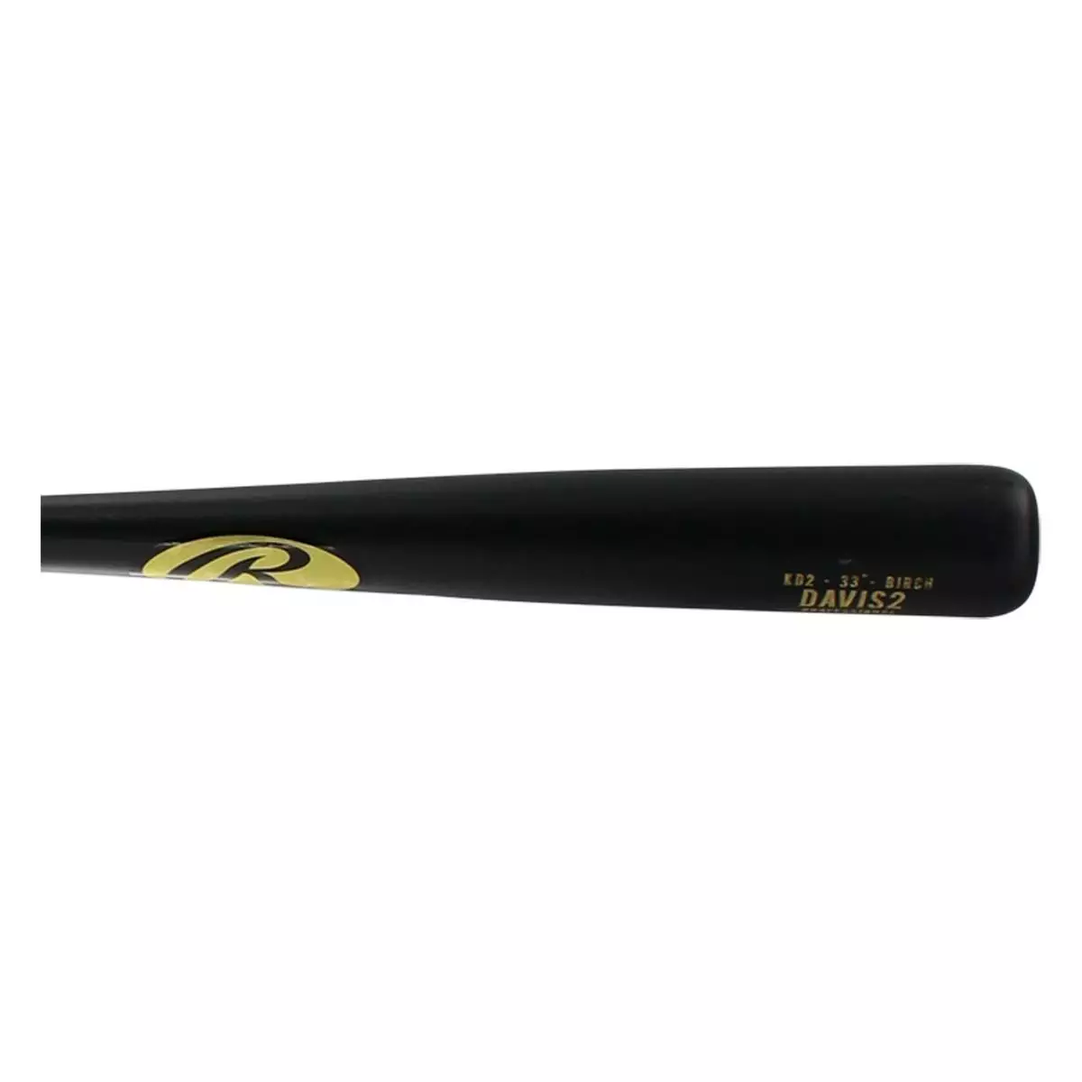 Rawlings Pro Label Khris Davis Birch Wood Baseball Bat: KD2PL Black 5 Rawlings Pro Label Khris Davis Birch Wood Baseball Bat: KD2PL Black - Image 3