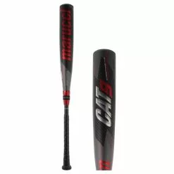 Marucci CAT9 Composite -5 USSSA Baseball Bat: MSBCCP95 Black, Grey, Red