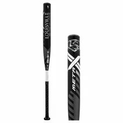 2022 Louisville Slugger Meta -9 Fastpitch Softball Bat: WBL2495010 Black, Grey, White