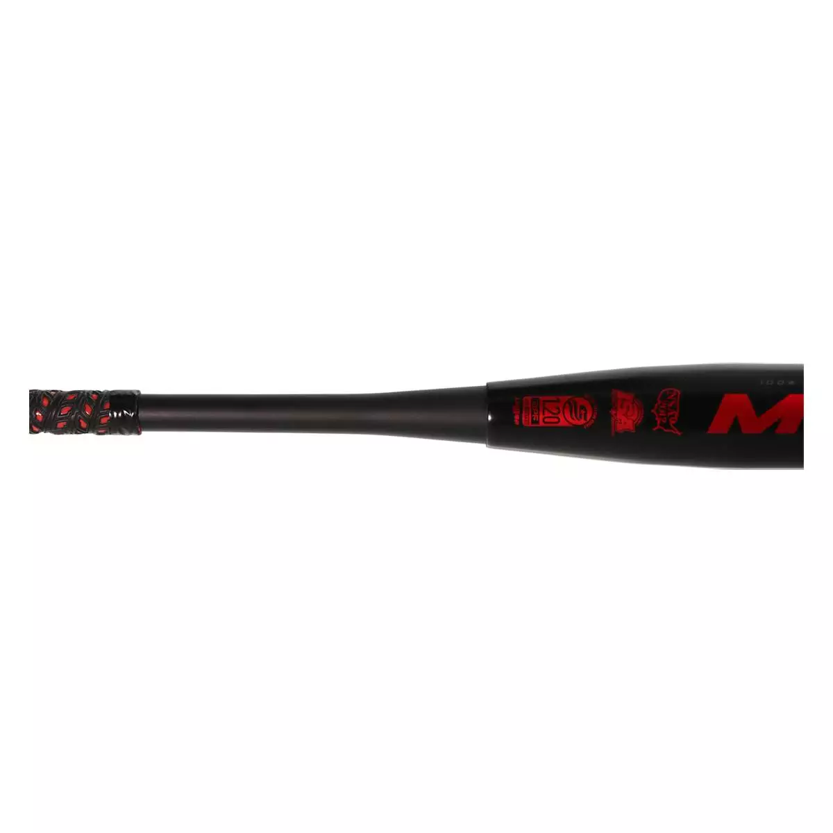 Miken Freak 9R Josh Riley 12" SuperMax USSSA 240 Slow Pitch Softball Bat: MJR21U Black, Red 6 Miken Freak 9R Josh Riley 12" SuperMax USSSA 240 Slow Pitch Softball Bat: MJR21U Black, Red - Image 4