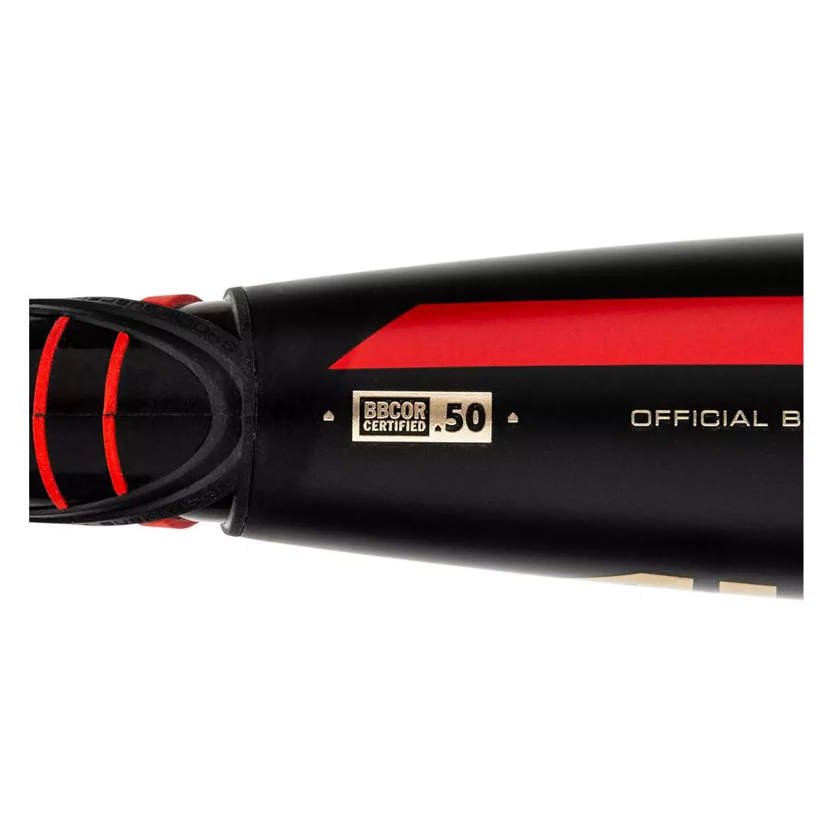 2022 Axe Avenge Pro Power Handle BBCOR Baseball Bat: L146J-PWR Black, Red 6 2022 Axe Avenge Pro Power Handle BBCOR Baseball Bat: L146J-PWR Black, Red - Image 4