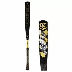 Louisville Slugger Meta BBCOR Baseball Bat: WBL2463010 Black, Gold