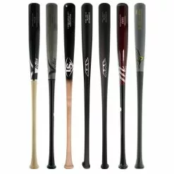 JustBats Pick Your Pack - Adult Wood 2-Pack - Diamond Black, Grey, Natural, Brown, Blue -BaseBallBat Sales Shop 7526 08 21 34154 7 pack 3 l