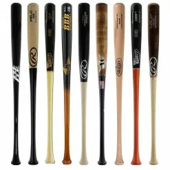 JustBats Pick Your Pack - Adult Wood 2-Pack - Gold Brown, Black, Grey, Natural, Gold, Blue, Red, Maroon, White, Navy, Green -BaseBallBat Sales Shop 7602 11 21 33469 9 pack 20 l
