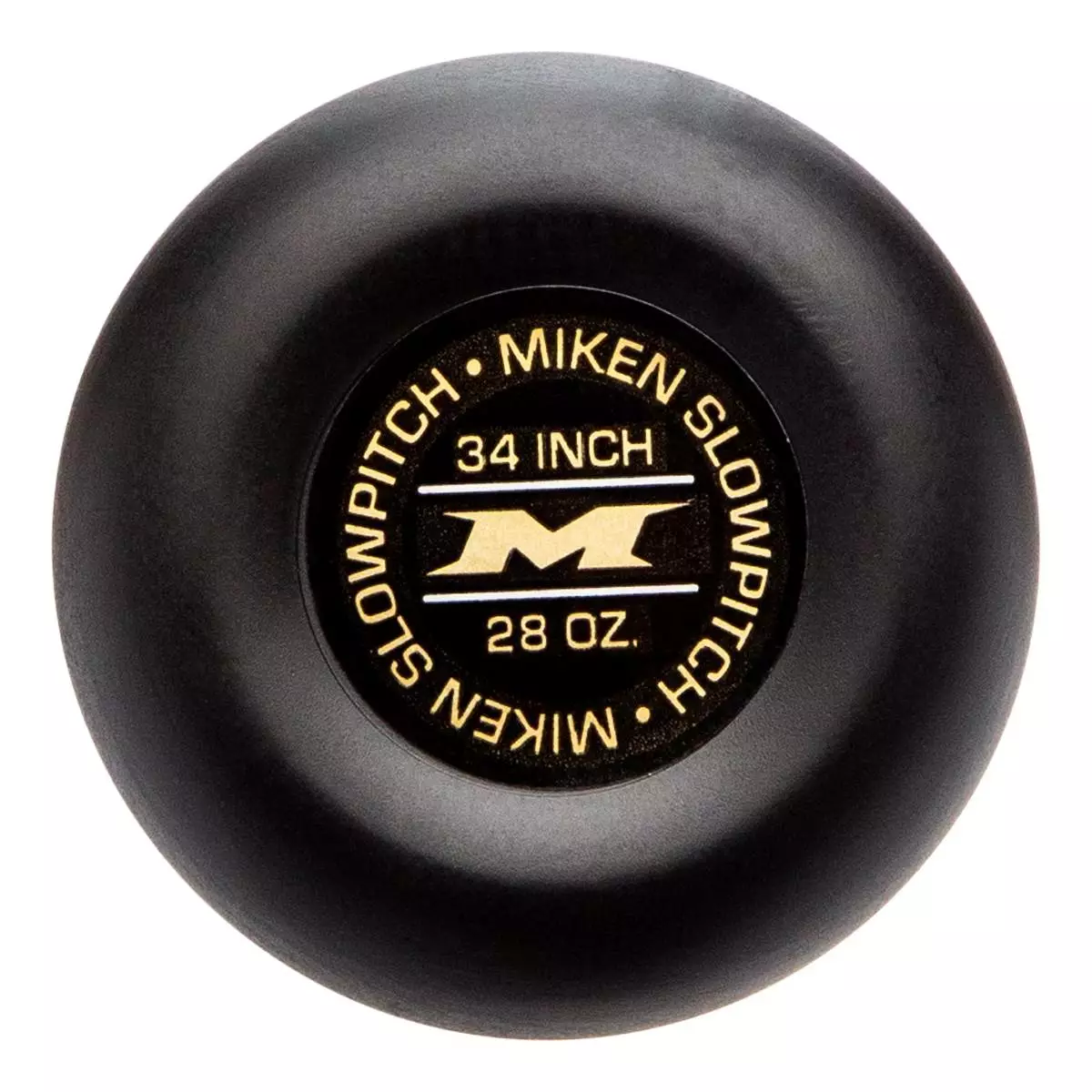 Miken Vicious 13" End Loaded Dual Stamp Slow Pitch Softball Bat: MPAV20 Black, Gold 4 Miken Vicious 13" End Loaded Dual Stamp Slow Pitch Softball Bat: MPAV20 Black, Gold - Image 2