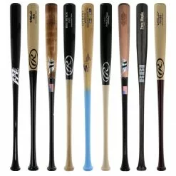 JustBats Pick Your Pack - Adult Wood 2-Pack - Gold Brown, Black, Grey, Natural, Gold, Blue, Red, Maroon, White, Navy, Green -BaseBallBat Sales Shop 77d5 09 21 33469 9 pack 7 l
