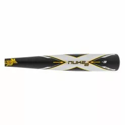 Stinger Bat Co 2022 Stinger NUKE 2 BBCOR Baseball Bat: BBNUKE23 Black, Silver, Yellow -BaseBallBat Sales Shop 77dd 10 21 2022 stinger nuke 2 bbcor baseball bat bbnuke23 35263 3 l