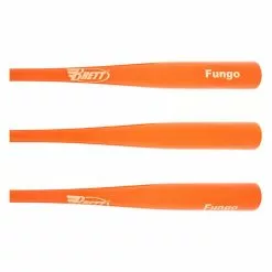 Brett Bros. Maple 36" Fungo Wood Baseball Bat: BBOFUNGO Black, Brown, Green, Blue, Orange, Red, Navy, Purple -BaseBallBat Sales Shop 7801 11 21 brett bros maple outfield fungo wood baseball bat bbofungo 6653 51 l