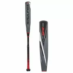2022 Rawlings Quatro Pro -5 USSSA Baseball Bat: UT2Q5 Black, Grey, Red