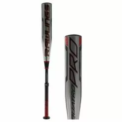 Rawlings Quatro Pro -10 USA Baseball Bat: US1Q10 Black, Grey, Red