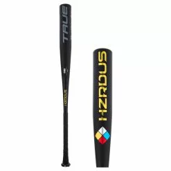 TRUE TEMPER HZRDUS BBCOR Baseball Bat: BB22HZRB3 Black, Gold