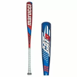 Marucci CAT9 Pastime -5 USSSA Baseball Bat: MSBC95A Blue, Red, White