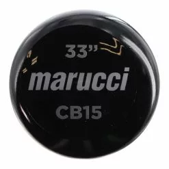 Marucci Carlos Beltran Maple Wood Baseball Bat: MVE2CB15-BK/CH Brown, Black