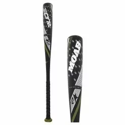 Rude American USA Rude American MOAB Power BBCOR Baseball Bat: BBMOAB3P19 Black, Green, White