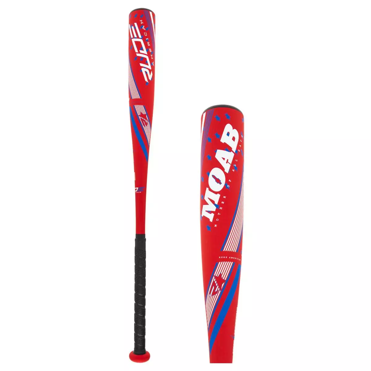 Rude American USA 2022 Rude American MOAB Speed BBCOR Baseball Bat: BBMOAB3S Blue, Red, White 3 Rude American USA 2022 Rude American MOAB Speed BBCOR Baseball Bat: BBMOAB3S Blue, Red, White