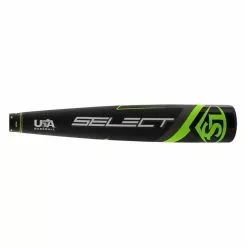 Louisville Slugger Select -8 USA Baseball Bat: WTLUBS7B820 Black, Green -BaseBallBat Sales Shop 8a3a 07 19 31781 2 l