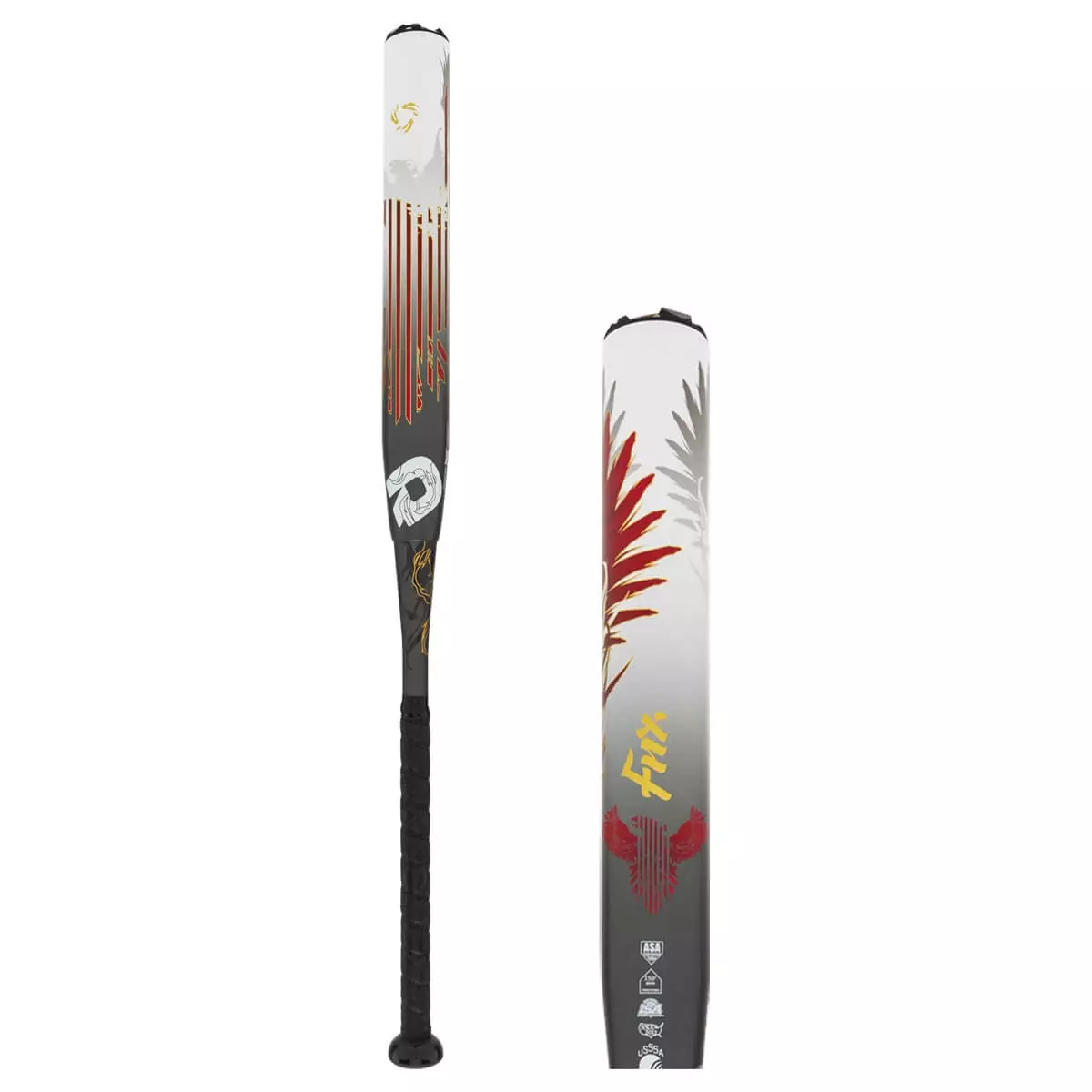 DeMarini FNX -9 Fastpitch Softball Bat: WTDXPHF20 Black, White 3 DeMarini FNX -9 Fastpitch Softball Bat: WTDXPHF20 Black, White