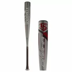 Louisville Slugger Omaha -5 USSSA Baseball Bat: WTLSLO5B520 Grey, Red -BaseBallBat Sales Shop 8c99 07 19 31777 l