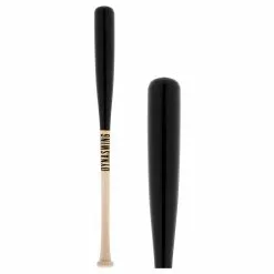Dynaswing LLC Dynaswing Youth Maple Wood Training Baseball Bat: DYMTB Black, Natural