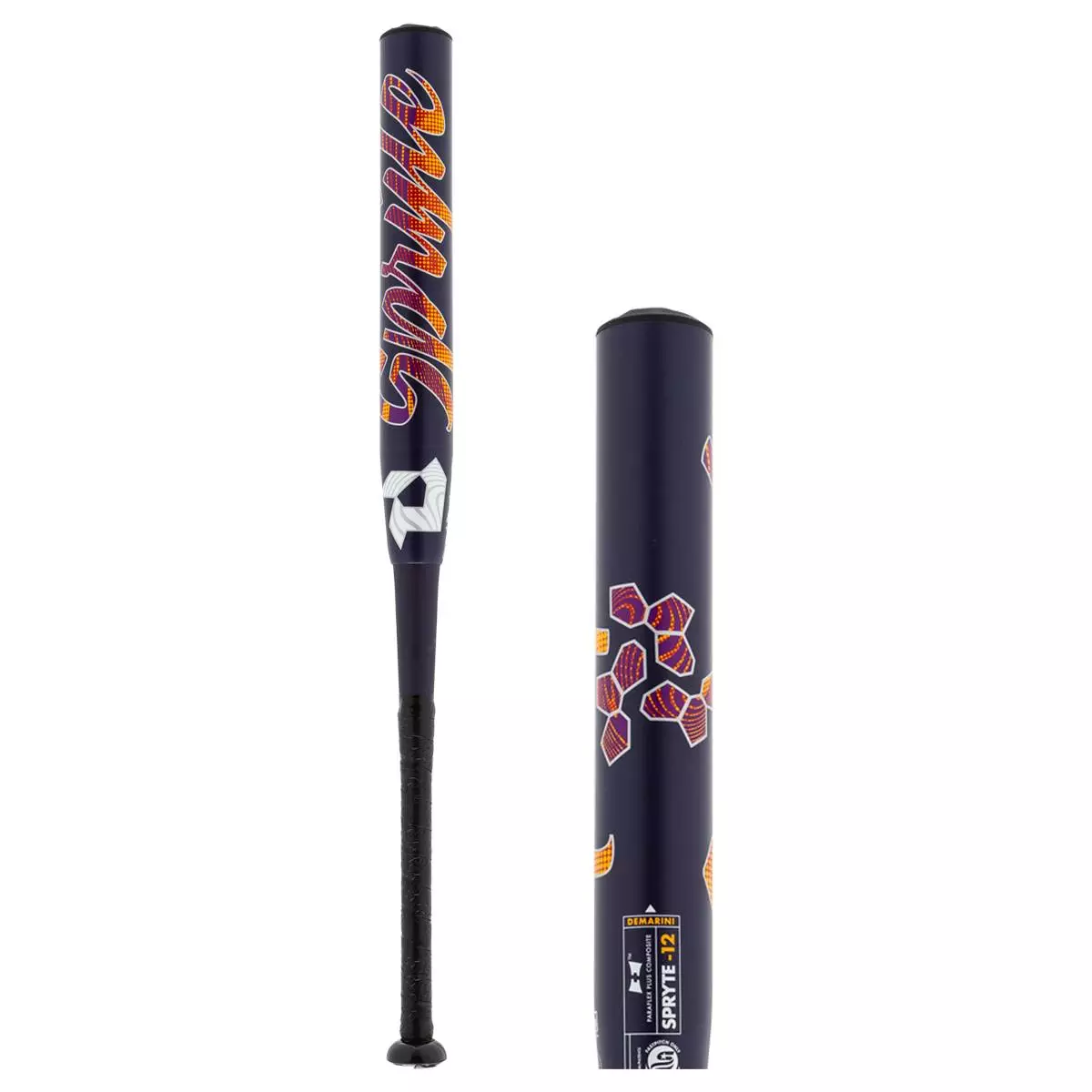 2022 DeMarini Spryte -12 Fastpitch Softball Bat: WTDXSPF22 Orange, Purple 3 2022 DeMarini Spryte -12 Fastpitch Softball Bat: WTDXSPF22 Orange, Purple