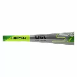 Louisville Slugger Solo Speed -13 USA Baseball Bat: WTLUBSSM1320 Green, Grey -BaseBallBat Sales Shop 963c 07 19 31783 4 l