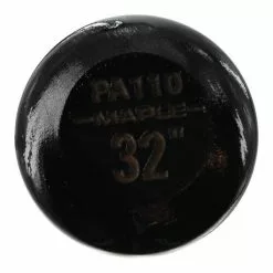 Rawlings VELO Maple Wood Baseball Bat: PA110 Adult Black, Natural