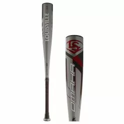 Louisville Slugger Omaha -10 USSSA Baseball Bat: WTLSLO5X1020 Grey, Red -BaseBallBat Sales Shop 996d 07 19 31776 l