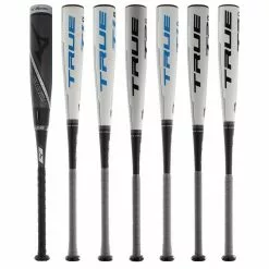 JustBats Pick Your Pack - USSSA Baseball 2-Pack - Platinum Blue, White, Grey, Black, Red, Yellow