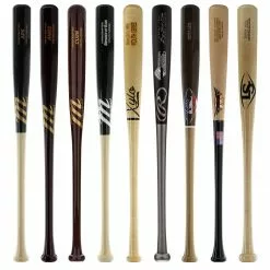 JustBats Pick Your Pack - Youth Wood 2-Pack - Gold Brown, Black, Natural, Maroon, Grey, Silver, White, Gold -BaseBallBat Sales Shop 9a28 08 21 34151 9 pack 10 l