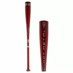 2021 Mizuno Hot Metal -10 USA Baseball Bat: YBB21HM10 Red