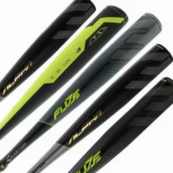 JustBats Pick Your Pack - BBCOR 2-Pack - Gold Black, Yellow, Gold, Grey, Green, Navy, Orange, White, Red