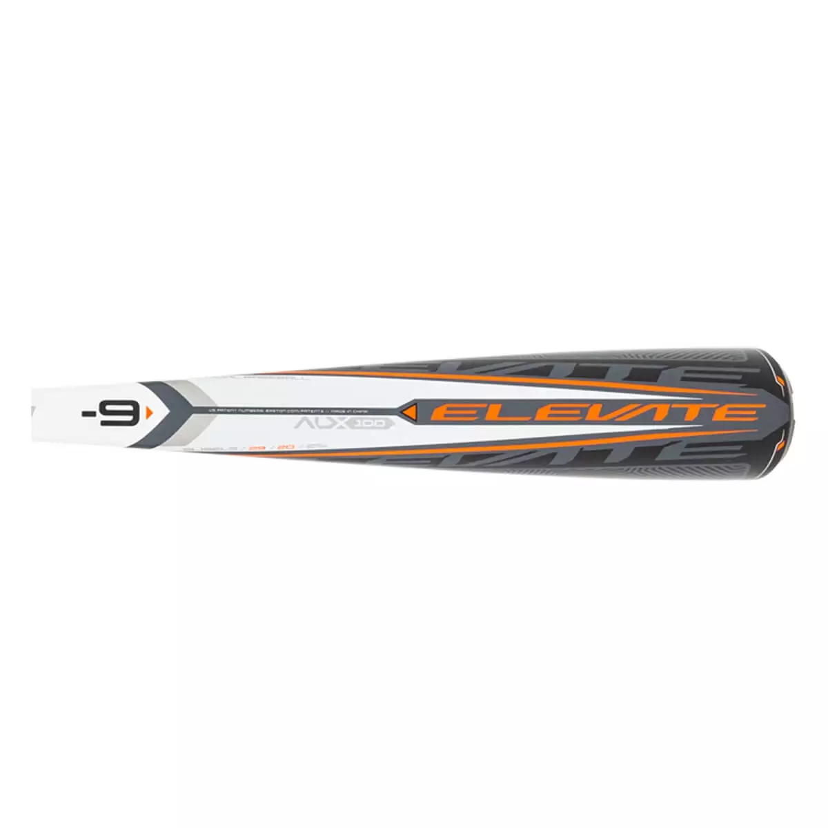 Easton Elevate -9 USSSA Baseball Bat: SL19EL9 Black, White 5 Easton Elevate -9 USSSA Baseball Bat: SL19EL9 Black, White - Image 3
