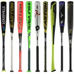JustBats Pick Your Pack - USA Baseball 2-Pack - Platinum Blue, White, Black, Red, Grey, Gold, Brown, Yellow, Green, Purple -BaseBallBat Sales Shop a8ea 07 21 34153 9 pack 3 l