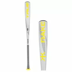 2022 TRUE TEMPER RAKE -8 USSSA Baseball Bat: UT22RKEX8 Silver, Yellow