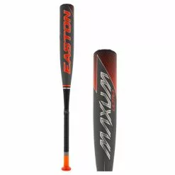 2022 Easton Maxum Ultra -10 USSSA Baseball Bat: SL22MX10 Black, Orange, Silver